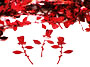 Red Long Stemmed Rose Confetti